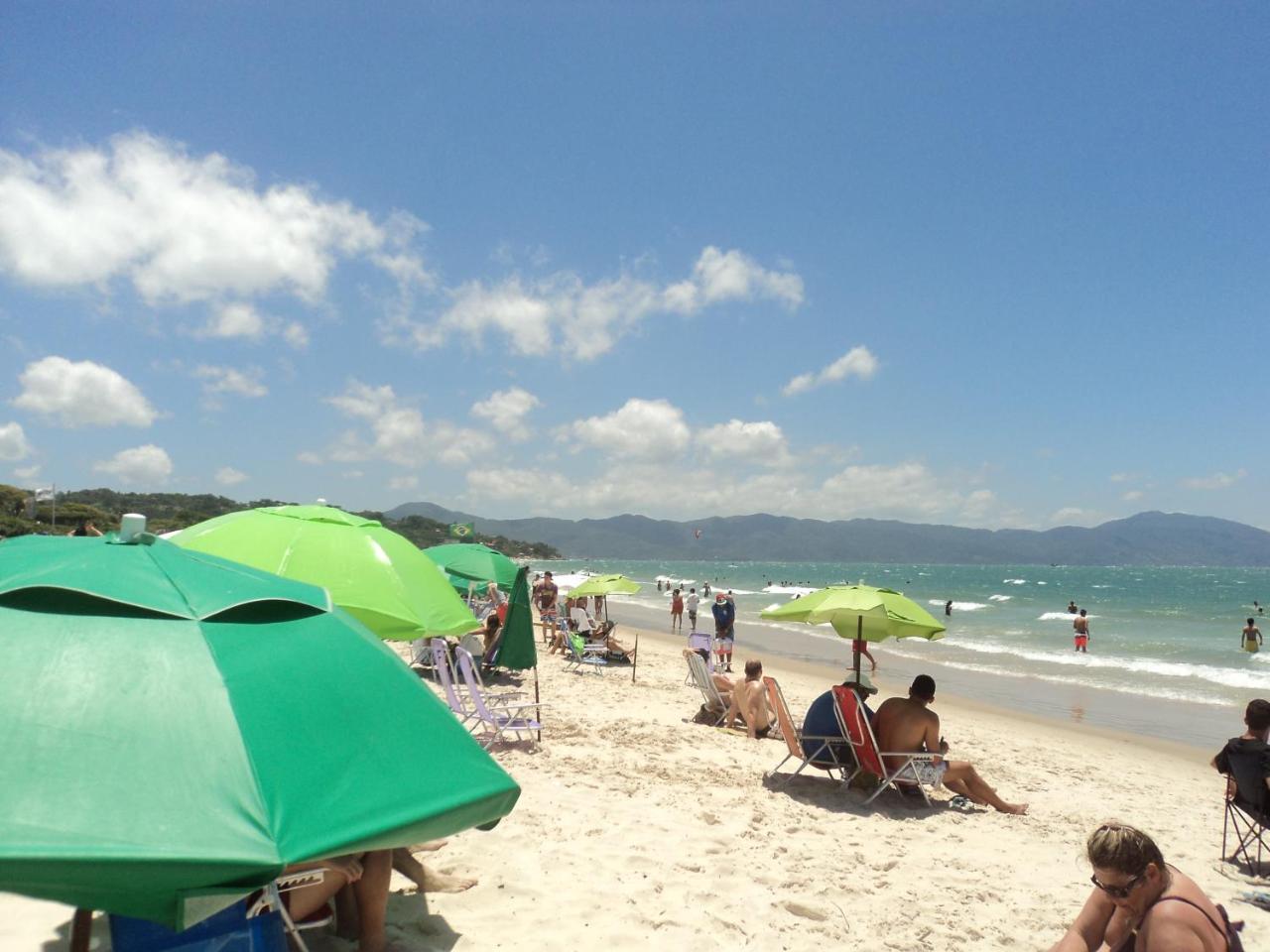 Lindo Apto Na Rua Da Praia Ingleses Florianópolis Exterior foto